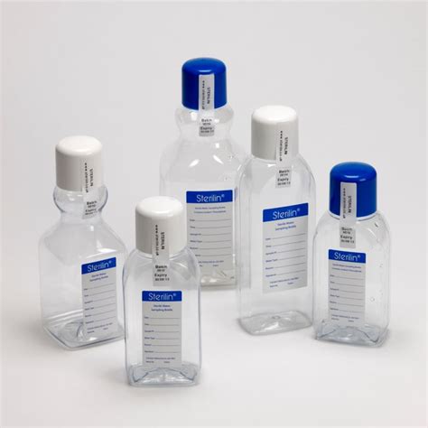 sterile sample bottles for water testing uk|sterile 125 ml plastic bottles.